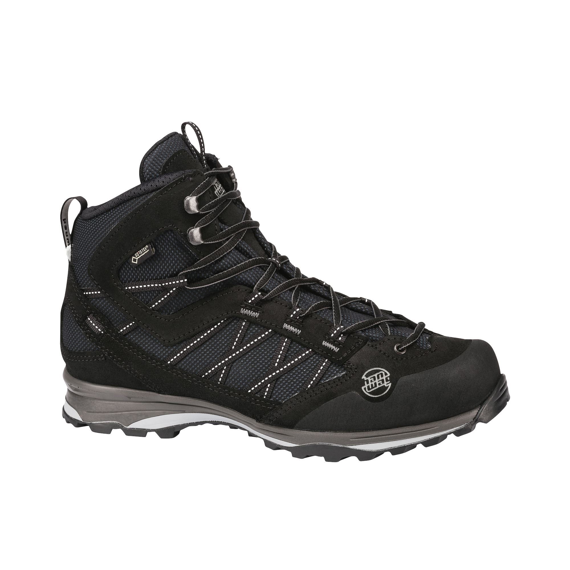 Hanwag Men's Belorado II Mid GTX Hiking Boots Black XKFDU3071